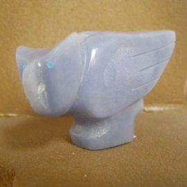 zuni carved owl fetish