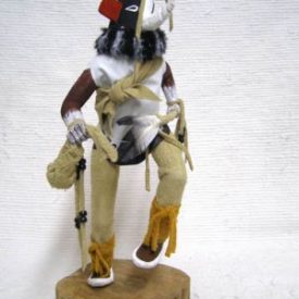 Kokopelli Dancer Katsina Doll by Sammie Walker