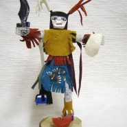 Navajo Clown Kachina Doll 11" 13"