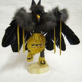 Navajo Raven Kachina Doll 11" 13" 15"