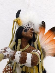 White Buffalo Katsina Doll