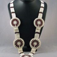 Beaded Wedding Basket Necklace