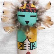 Old Style Hopi Sunface Katsina