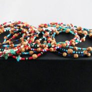  Navajo Turquoise Glass Ghost Bracelet