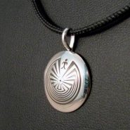 Man in the Maze Pendant