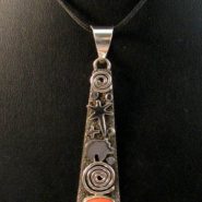 Alex Sanchez Petroglyph Pendant