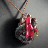 Apache Coral Mineral Necklace