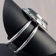 Navajo Cuff Bracelet with White Buffalo