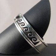 Navajo Cuff Bracelet with Charoite