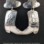Navajo Earrings with Cowgirl Hats and Boots