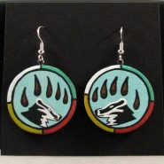 Hopi Badger Earrings