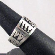 Hopi Ring with Spirit Bear