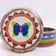 Navajo Totem Etched Jewelry Boxes