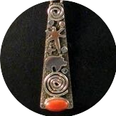 Alex Sanchez Petroglyph Pendant