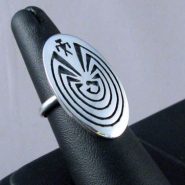 Hopi Man in the Maze Ring
