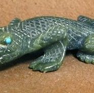 Zuni Carved Lizard Fetish