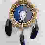 Apache Dance Shield Skull Design
