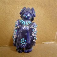 Zuni Carved Corn Maiden Lapis