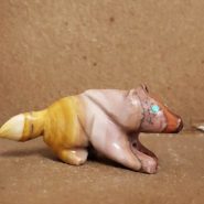 Zuni Carved Wolf Fetish
