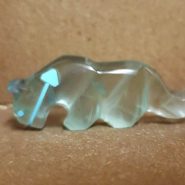 Fluorite Mountain Lion Fetish