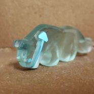 Fluorite Mountain Lion Fetish