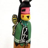 Carved Hopi Butterfly Sunface