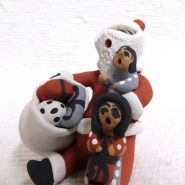 Jemez Storyteller Santa Claus