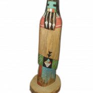 Hopi Longhair Kachina Sculpture