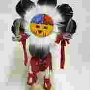 Navajo Sunface Kachina Doll