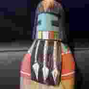 Hopi Longhair Kachina Sculpture