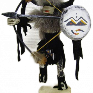 Navajo Standing Buffalo Doll