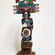 Hopi Carved Butterfly Sculpture