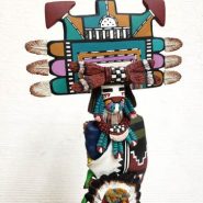 Hopi Carved Butterfly Sculpture