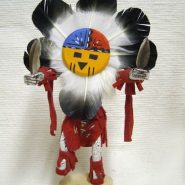 Navajo Sunface Kachina Doll
