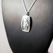 Hopi Kokopelli Silver Pendant